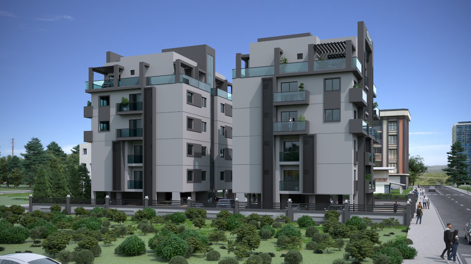 Saffron exterior street view